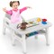 Dinosaur Themed Kids Activity Table and Chair with Storage and Ergonomic Design